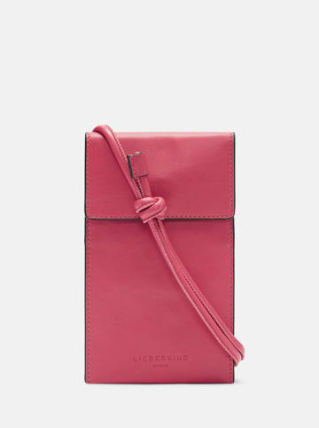LIEBESKIND BERLIN Leder-Handytasche in Rot - (B)11 x (H)18 cm
