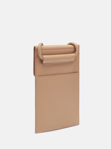 LIEBESKIND BERLIN Leren smartphonetas beige - (B)11 x (H)18 cm