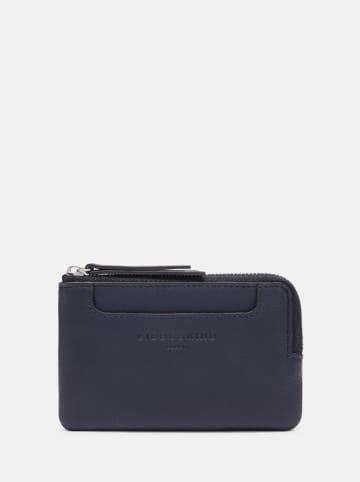 LIEBESKIND BERLIN Leren portemonnee "Matti XS" donkerblauw - (B)13 x (H)8 x (D)1 cm