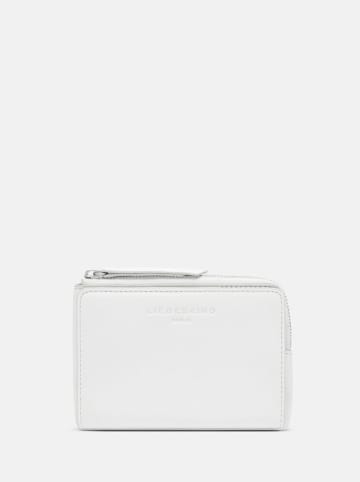 LIEBESKIND BERLIN Leder-Geldbörse "Smilla S" in Weiß - (B)13 x (H)9 x (T)1 cm
