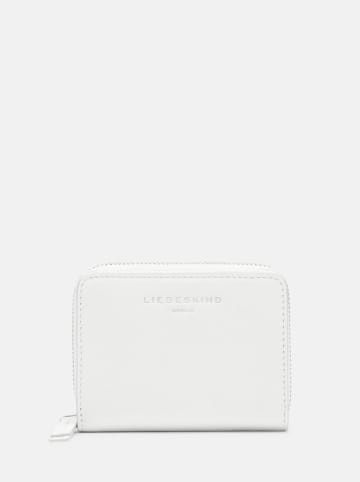 LIEBESKIND BERLIN Leren portemonnee "Alexis M" wit - (B)11 x (H)8,5 x (D)3 cm