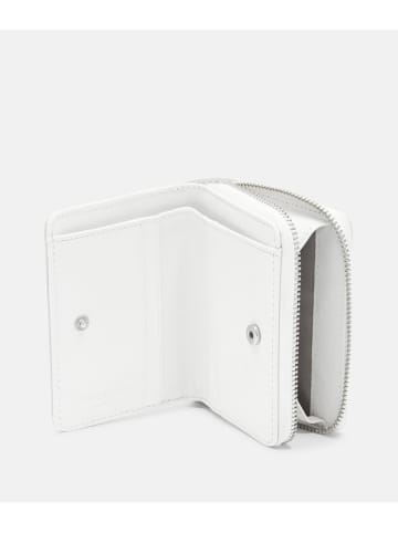 LIEBESKIND BERLIN Leder-Geldbörse "Alexis M" in Weiß - (B)11 x (H)8,5 x (T)3 cm