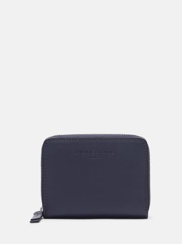 LIEBESKIND BERLIN Leder-Geldbörse "Alexis M" in Dunkelblau - (B)11 x (H)8,5 x (T)3 cm