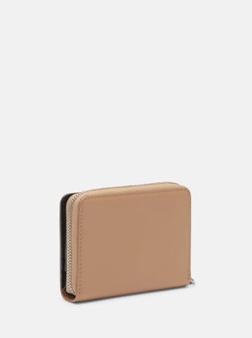 LIEBESKIND BERLIN Leder-Geldbörse "Alexis M" in Beige - (B)11 x (H)8,5 x (T)3 cm