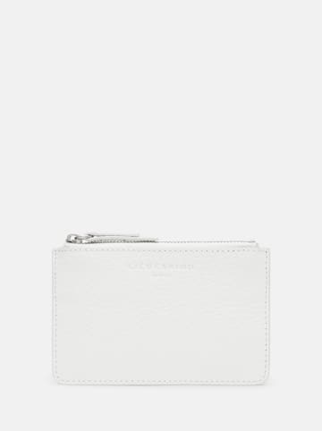 LIEBESKIND BERLIN Leder-Geldbörse "Star XS" in Weiß - (B)13,5 x (H)8,5 x (T)0,5 cm