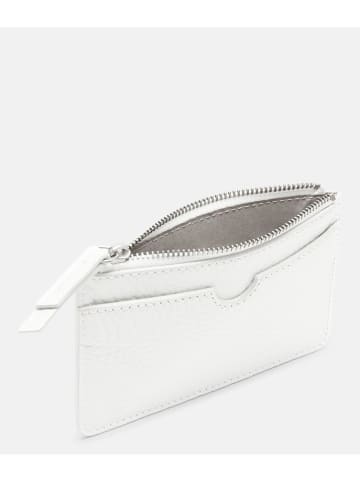 LIEBESKIND BERLIN Leder-Geldbörse "Star XS" in Weiß - (B)13,5 x (H)8,5 x (T)0,5 cm