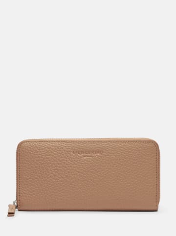 LIEBESKIND BERLIN Leder-Geldbörse "Cassie L" in Beige - (B)19 x (H)9,5 x (T)2 cm