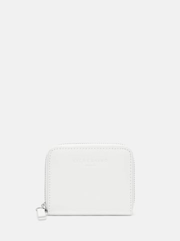 LIEBESKIND BERLIN Leren portemonnee "Dot S" wit - (B)10 x (H)8 x (D)2 cm