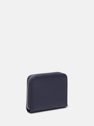 LIEBESKIND BERLIN Leder-Geldbörse "Dot S" in Dunkelblau - (B)10 x (H)8 x (T)2 cm