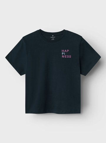 name it 2er-Set: Shirts in Dunkelblau/ Rosa