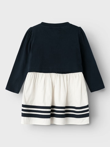 name it 2tlg. Outfit in Creme/ Dunkelblau