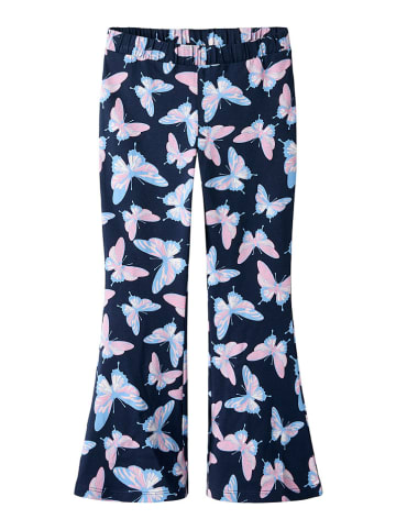 name it Hose in Dunkelblau/ Rosa