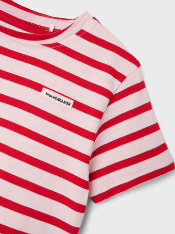 name it Shirt in Rosa/ Rot