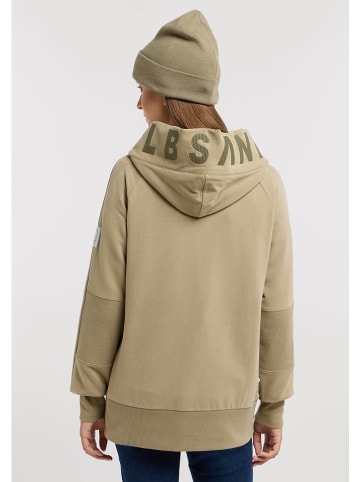 ELBSAND Sweatjacke "Kelda" in Taupe