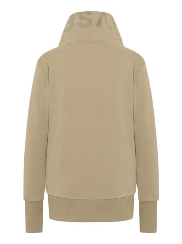 ELBSAND Sweatjacke "Alvis" in Taupe