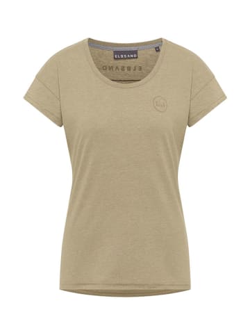 ELBSAND Shirt "Ranva" in Taupe