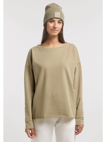 ELBSAND Sweatshirt "Riane" in Taupe