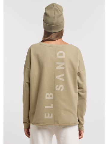 ELBSAND Sweatshirt "Riane" taupe