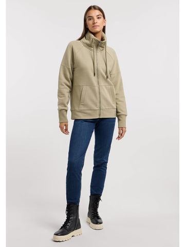 ELBSAND Sweatjacke "Airin" in Taupe