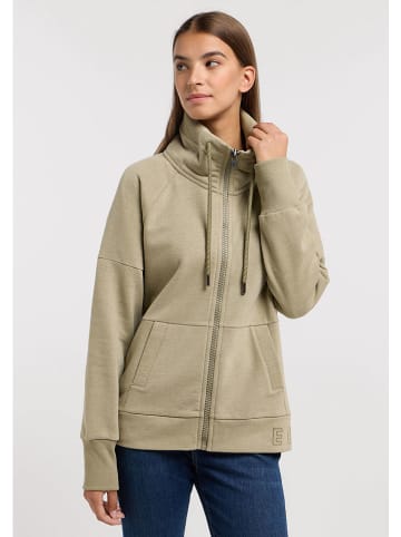ELBSAND Sweatjacke "Airin" in Taupe