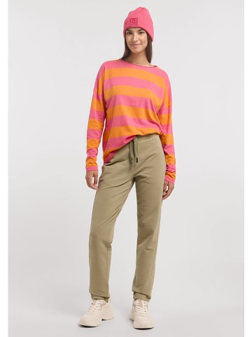 ELBSAND Longsleeve "Milia" in Pink/ Orange