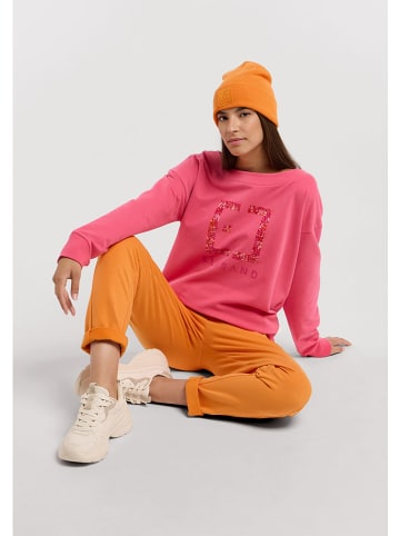 ELBSAND Bluza "Finola" w kolorze różowym