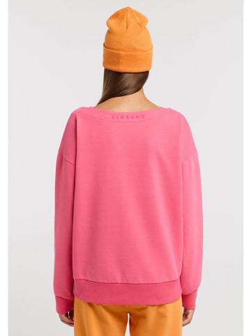 ELBSAND Sweatshirt "Finola" in Pink