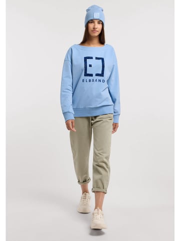 ELBSAND Sweatshirt "Finola" in Hellblau