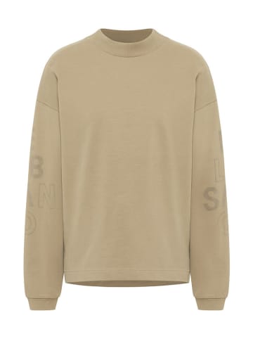 ELBSAND Sweatshirt "Lilja" in Taupe