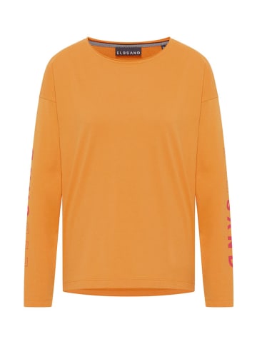 ELBSAND Longsleeve "Pina" in Orange