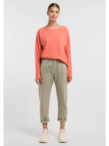 ELBSAND Longsleeve "Tooske" in Pink/ Orange
