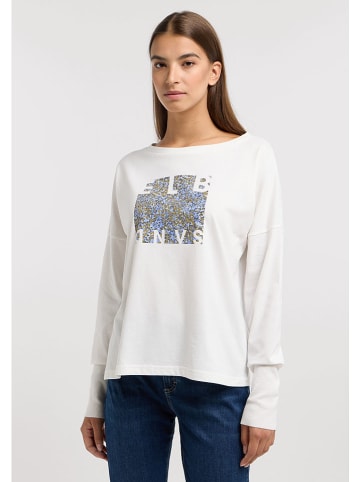 ELBSAND Longsleeve "Ingvi" in Weiß