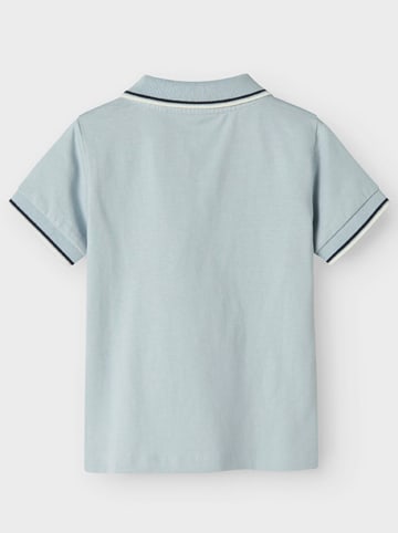 name it Poloshirt lichtblauw
