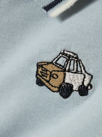 name it Koszulka polo w kolorze błękitnym
