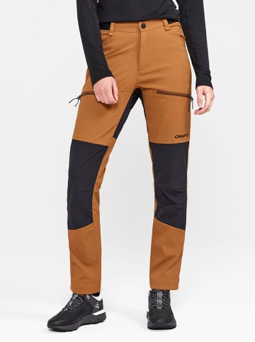 Craft Functionele broek "Pro Explore" lichtbruin/antraciet