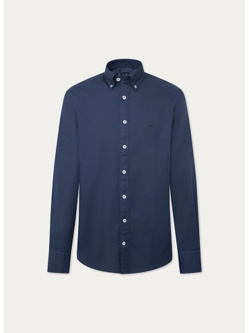 Hackett London Hemd - Regular fit - in Dunkelblau