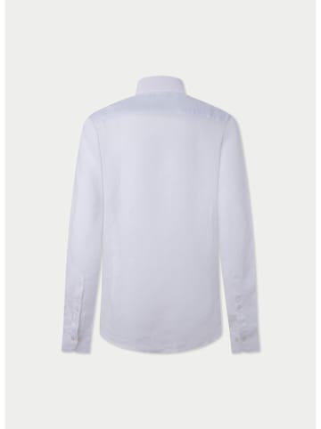 Hackett London Leinen-Hemd - Regular fit - in Weiß