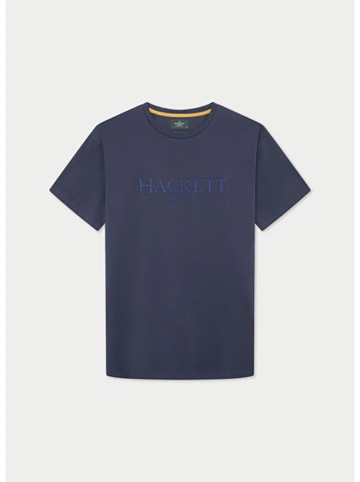 Hackett London Koszulka w kolorze granatowym