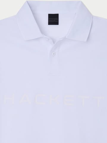 Hackett London Koszulka polo w kolorze białym