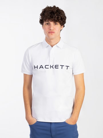 Hackett London Poloshirt in Weiß