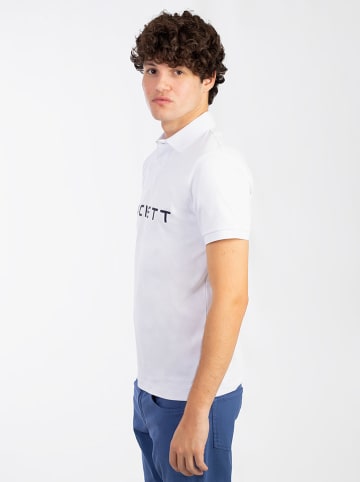 Hackett London Koszulka polo w kolorze białym