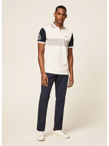 Hackett London Poloshirt in Creme