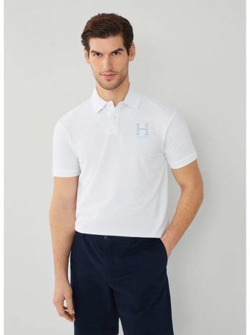 Hackett London Poloshirt in Weiß