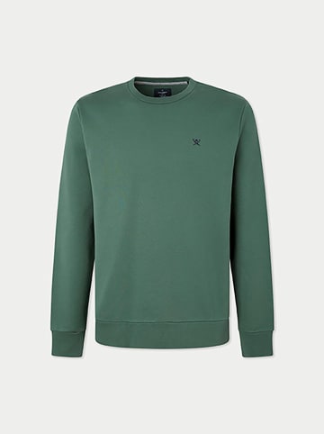 Hackett London Sweatshirt in Grün