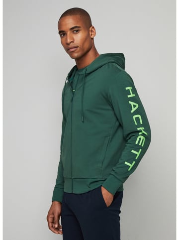 Hackett London Sweatjacke in Grün