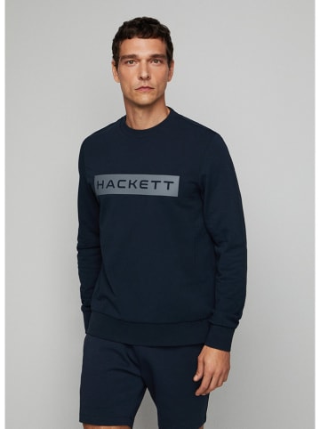Hackett London Bluza w kolorze granatowym
