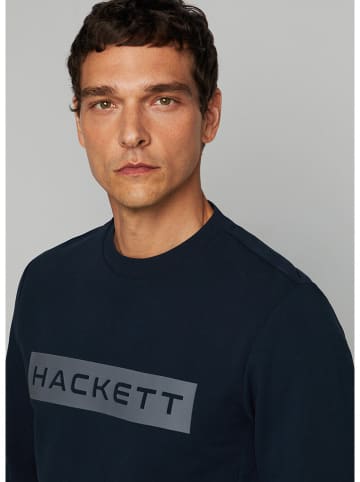 Hackett London Bluza w kolorze granatowym