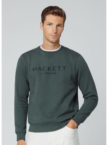 Hackett London Bluza w kolorze ciemnozielonym
