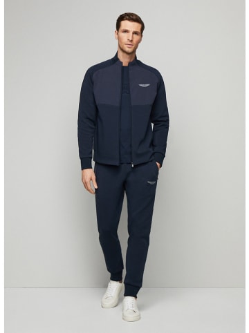 Hackett London Sweatjacke in Dunkelblau