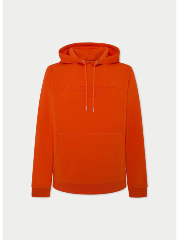 Hackett London Hoodie in Orange